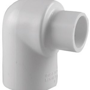 Charlotte Pipe Schedule 40 1 in. Slip X 1/2 in. D Slip PVC Elbow