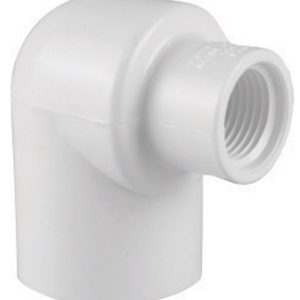 Charlotte Pipe 1 in. Slip X 1/2 in. D FPT PVC Elbow