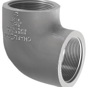 Charlotte Pipe Schedule 80 3/4 in. FPT X 3/4 in. D FPT PVC Elbow