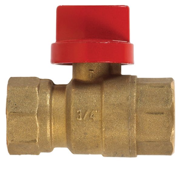 BK Products ProLine 3/4 in. Brass FIP Gas Ball Valve