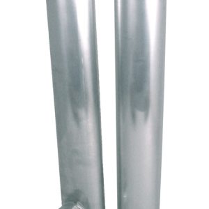 Deflect-O 7.38 in. L X 4 in. D Silver Aluminum Skinny Duct