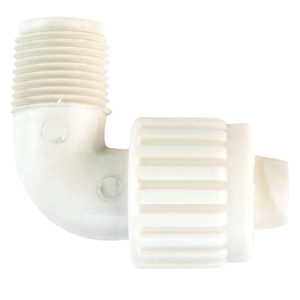 Flair-It 3/8 in. PEX X 1/2 in. D MPT PVC Elbow