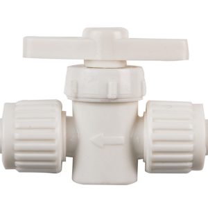 Flair-It 1/2 in. 1/2 in. Plastic Supply Valve