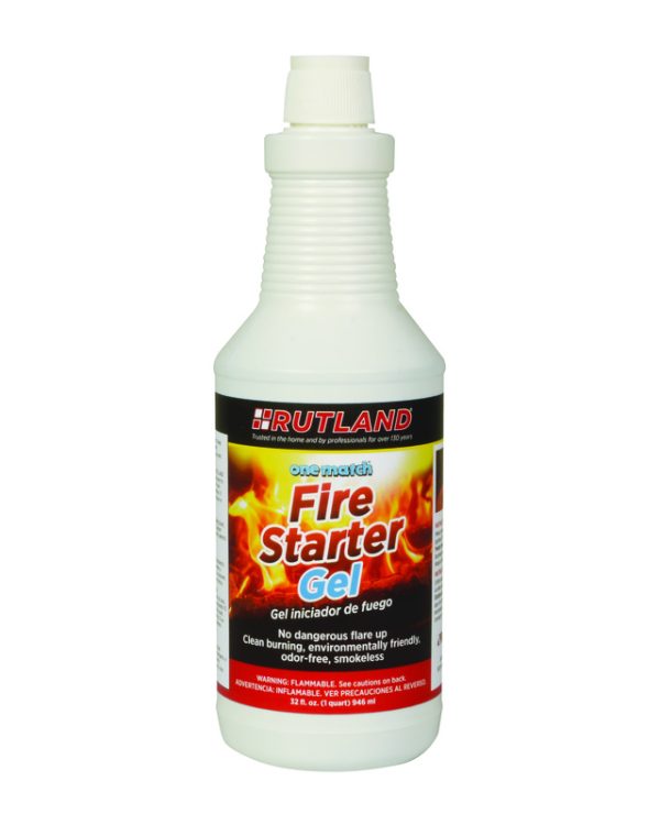Rutland One Match Gelled Alcohol Fire Starter 32 oz