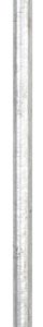 B&K Mueller 1/2 in. D X 36 in. L Galvanized Steel Pre-Cut Pipe