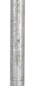 B&K Mueller 1-1/4 in. D X 24 in. L Galvanized Steel Pre-Cut Pipe