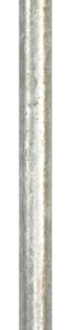 B&K Mueller 1-1/2 in. D X 48 in. L Galvanized Steel Pre-Cut Pipe