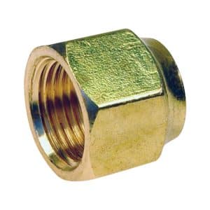 JMF Company 5/8 in. Flare X 3/8 in. D CTS Brass Forged Flare Nut