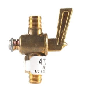 JMF Company 1/8 in. MIP MIP Brass Pipe Valve