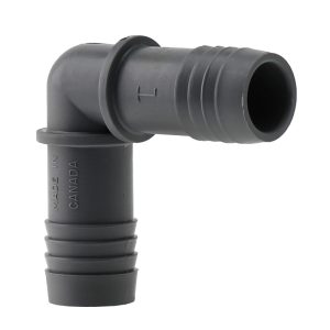Boshart Industries 1 in. Insert in. X 1 in. D Insert Polypropylene 90 Degree Elbow