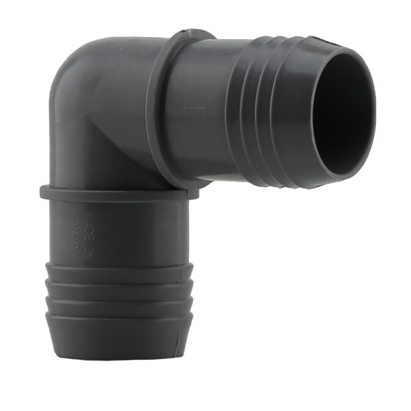 Boshart Industries 1-1/2 in. Insert in. X 1-1/2 in. D Insert Polypropylene 90 Degree Elbow