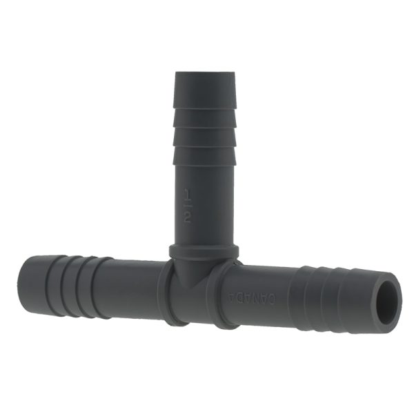 Boshart Industries 1/2 in. Insert in. X 1/2 in. D Insert Polypropylene Tee