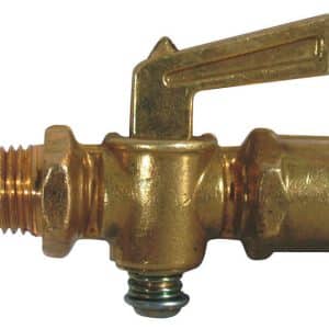 JMF Company 1/8 in. FIP MIP Brass Pipe Valve