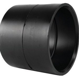 Charlotte Pipe 1-1/2 in. Hub X 1-1/2 in. D Hub ABS Coupling
