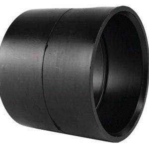 Charlotte Pipe 3 in. Hub X 3 in. D Hub ABS Coupling