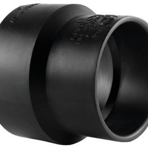 Charlotte Pipe 4 in. Hub X 3 in. D Hub ABS Coupling
