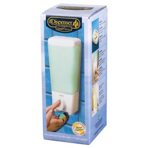 Better Living Clear Choice I Clear White ABS Plastic Lotion/Soap Dispenser