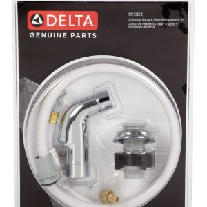 Delta For Delta Metallic Chrome Faucet Sprayer with Hose