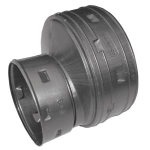 Advance Drainage Systems 3 in. Snap X 4 in. D Snap Polyethylene 4-1/2 in. Coupler
