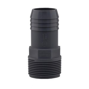 Boshart Industries 1-1/4 in. MPT in. X 1-1/4 in. D Insert Polypropylene Male Adapter
