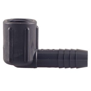 Boshart Industries 1/2 in. Insert in. X 1/2 in. D FPT Polypropylene 90 Degree Elbow