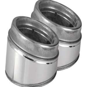 Selkirk 6 in. D X 6 in. D Adjustable 15 deg Stainless Steel Insulated Elbow Kit