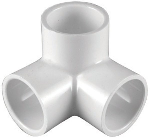 Charlotte Pipe Schedule 40 1 in. Slip X 1 in. D Slip PVC Side Outlet Elbow