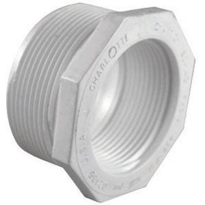 Charlotte Pipe Schedule 40 1-1/4 in. MPT X 1/2 in. D FPT PVC Reducing Bushing