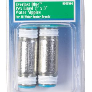 Reliance PEX Lined Electric or Gas Water Heater Nipples 3 in. H 3/4 in.