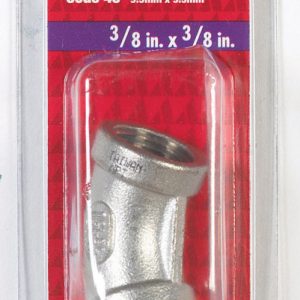 Smith-Cooper 3/8 in. FPT X 3/8 in. D FPT Stainless Steel 45 Degree Elbow