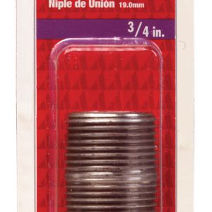 Smith-Cooper 3/4 in. MPT Stainless Steel Close Nipple