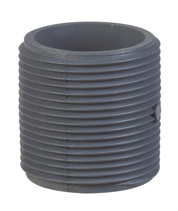 BK Products Schedule 80 1-1/4 in. MPT each PVC Close Nipple 1 pk