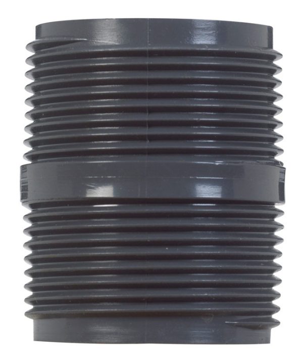 BK Products Schedule 80 1-1/4 in. MPT PVC 2 in. Nipple