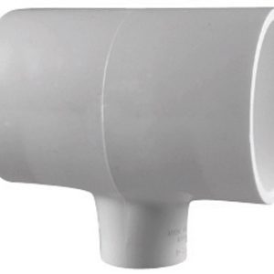 Charlotte Pipe Schedule 40 2 in. Slip X 2 in. D Slip PVC Reducing Tee