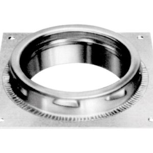Selkirk 6 in. D 28 Ga. Stainless Steel Anchor Plate