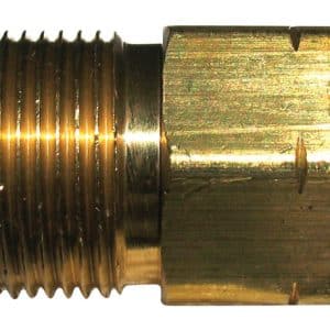 JMF Company 15/16 in. Flare X 1/2 in. D Female Brass Connector