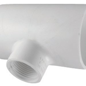 Charlotte Pipe Schedule 40 1-1/4 in. Slip X 1-1/4 in. D FPT PVC Reducing Tee