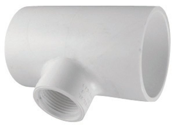 Charlotte Pipe Schedule 40 1-1/4 in. Slip X 1-1/4 in. D FPT PVC Reducing Tee