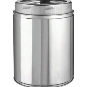 Selkirk 6 in. D X 9 in. L Stainless Steel Chimney Pipe