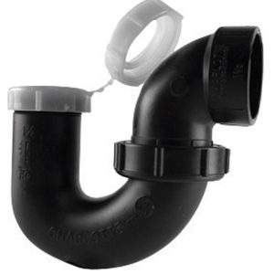 Charlotte Pipe 1-1/2 in. Slip X 1-1/2 in. D Hub ABS P-Trap