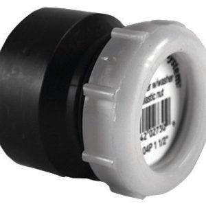 Charlotte Pipe 1-1/2 in. MPT X 1-1/4 in. D Spigot ABS Trap Adapter