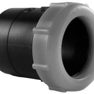 Charlotte Pipe 1-1/2 in. Spigot X 1-1/2 in. D Spigot ABS Adapter