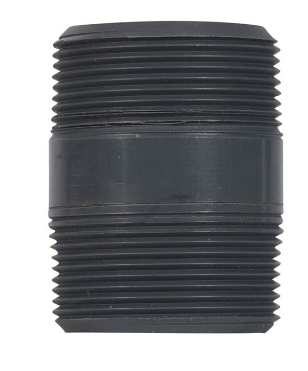 BK Products ProLine Schedule 80 1-1/2 in. MIP each X 1-1/2 in. D MIP PVC 2-1/2 in. Nipple