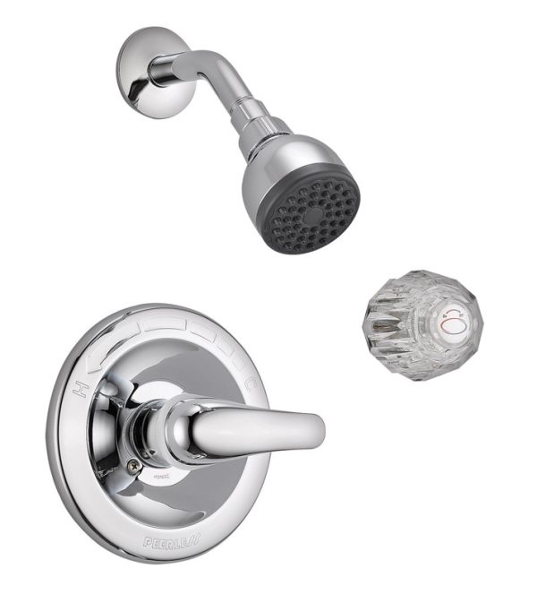 Peerless 1-Handle Chrome Tub and Shower Faucet