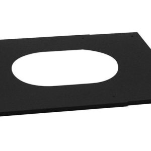 Selkirk 6 in. Galvanized Steel Stove Pipe Ceiling Plate