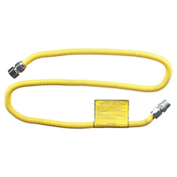 Eastman ProCoat 3/4 in. FIP X 3/4 in. D MIP 60 in. Stainless Steel Gas Connector