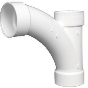 Charlotte Pipe Schedule 40 1-1/2 in. Hub X 1-1/2 in. D Hub PVC Long Turn Wye