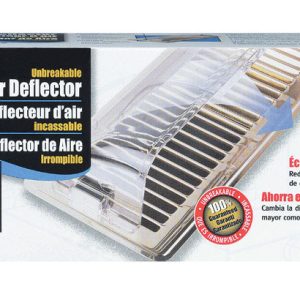 Deflect-O 3 in. H X 14 in. W 1-Way Gold Plastic Air Deflector