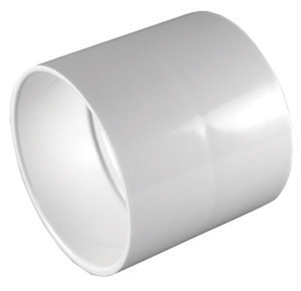 Charlotte Pipe Schedule 30 3 in. Hub X 3 in. D Hub PVC Coupling