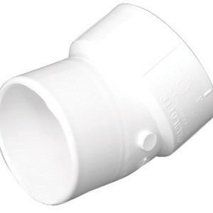 Charlotte Pipe 3 in. Hub X 3 in. D Spigot PVC Elbow